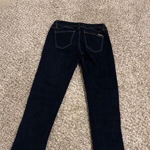 White House Black Market Dark Blue Skinny Jeans